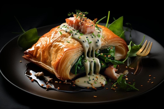 Seafood Wellington