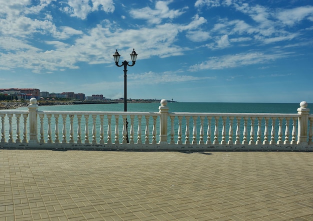 Seafront Kaspiysk located on the Caspian Sea