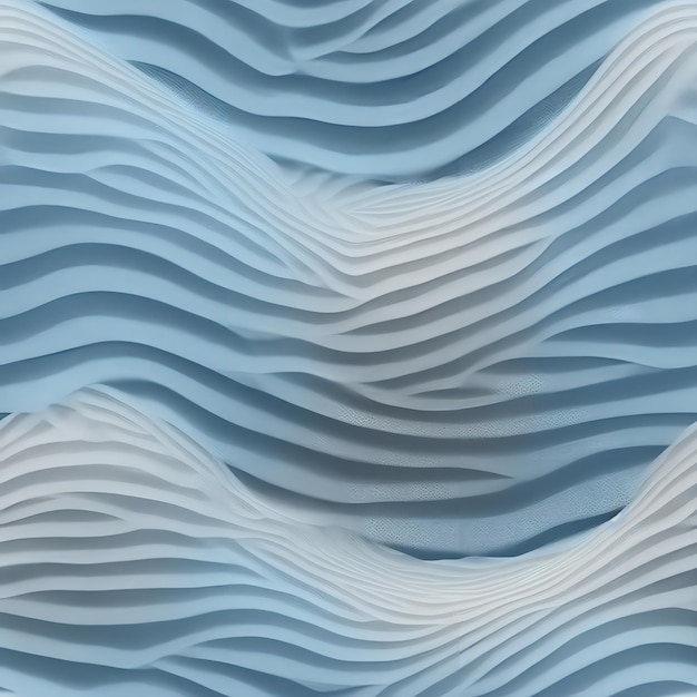 Seamless 3d wave pattern