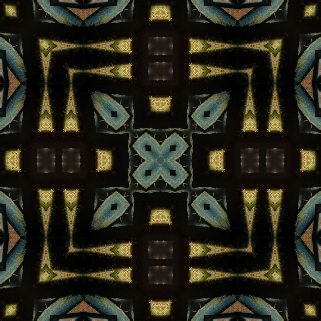 사진 원활한 추상적인 패턴과 텍스처 수채화와 거품의 대칭적인 패턴