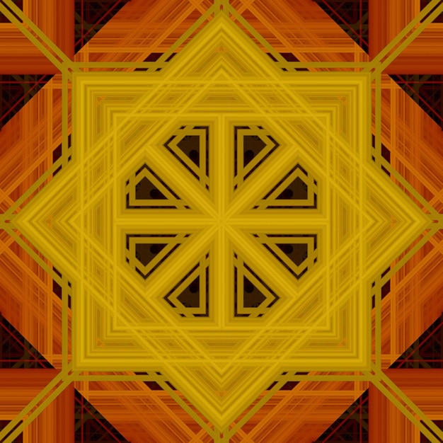 Seamless abstract pattern Square background of lines and patterns Kaleidoscope of textures