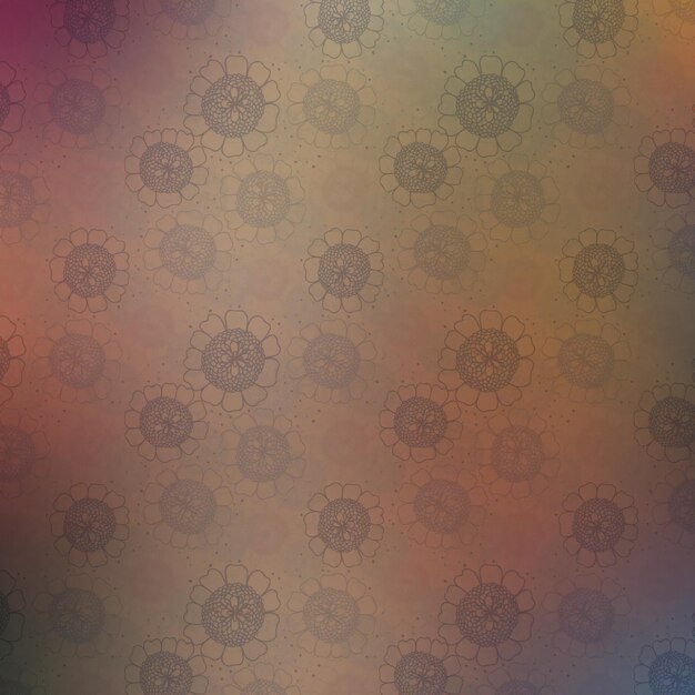 Seamless abstract pattern with circles on a textured background