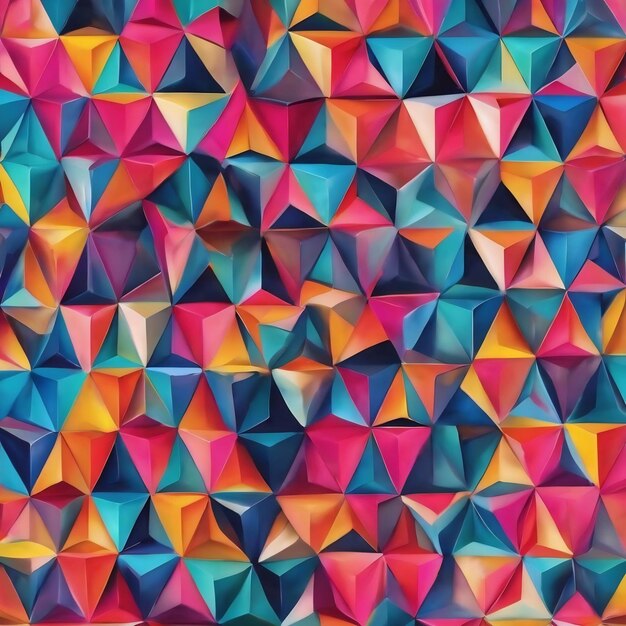 Seamless abstract patterns background of rhombus and triangle patterns star patterns fashion trends