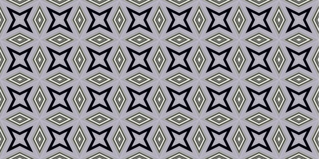 Seamless abstract patterns Background of rhombus and triangle patterns Star patterns Fashion trends