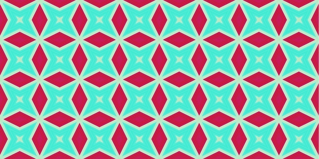 Seamless abstract patterns Background of rhombus and triangle patterns Star patterns Fashion trends