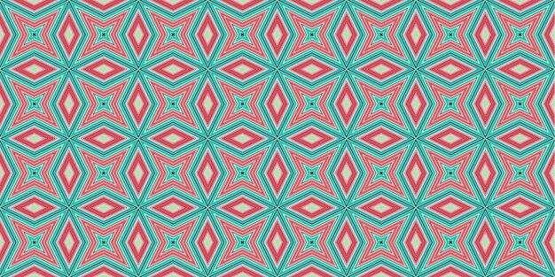 Seamless abstract patterns Background of rhombus and triangle patterns Star patterns Fashion trends