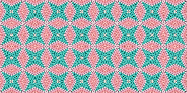 Seamless abstract patterns Background of rhombus and triangle patterns Star patterns Fashion trends