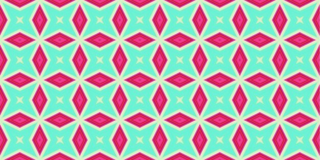 Seamless abstract patterns Background of rhombus and triangle patterns Star patterns Fashion trends