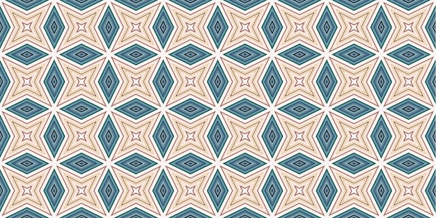 Seamless abstract patterns Background of rhombus and triangle patterns Star patterns Fashion trends