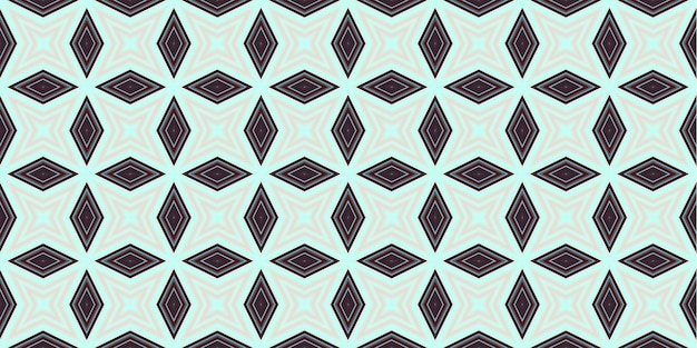 원활한 추상 패턴 마름모와 삼각형 패턴의 배경 스타 패턴 패션 트렌드