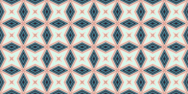 Photo seamless abstract patterns background of rhombus and triangle patterns star patterns fashion trends