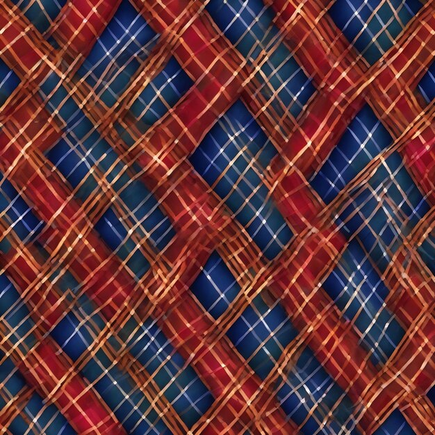 Seamless abstract scottish patterns patterns of rhombuses and lines digital random patterns