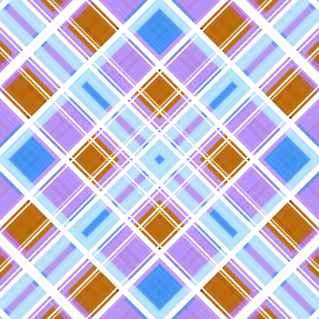 Seamless abstract Scottish patterns Patterns of rhombuses and lines Digital random patterns