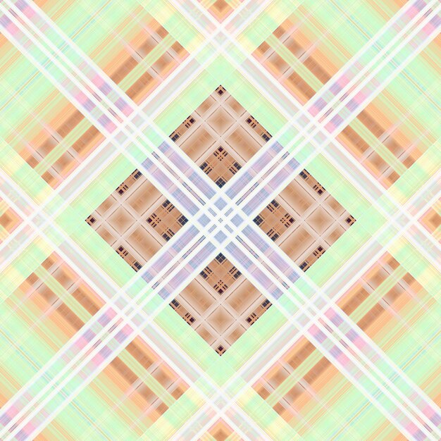 Seamless abstract Scottish patterns Patterns of rhombuses and lines Digital random patterns