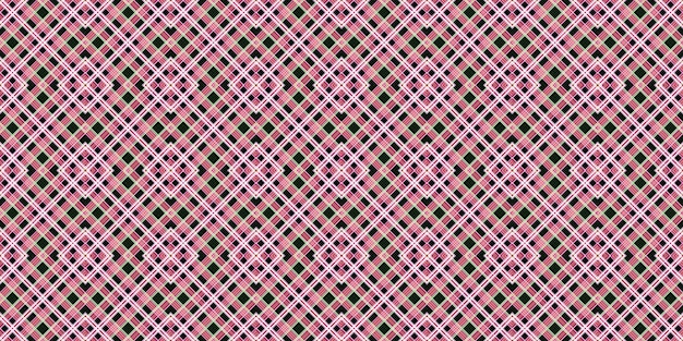 Seamless abstract Scottish patterns Patterns of rhombuses and lines Digital random patterns