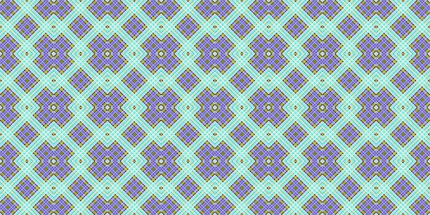 Seamless abstract Scottish patterns Patterns of rhombuses and lines Digital random patterns