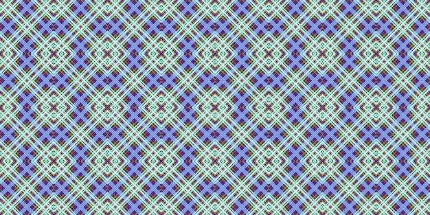 Seamless abstract Scottish patterns Patterns of rhombuses and lines Digital random patterns