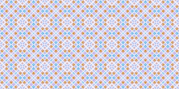 Seamless abstract Scottish patterns Patterns of rhombuses and lines Digital random patterns