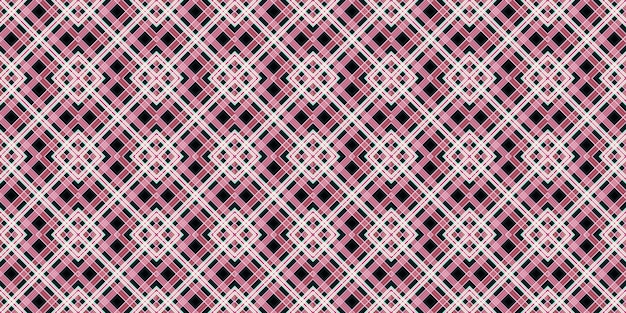 Seamless abstract Scottish patterns Patterns of rhombuses and lines Digital random patterns