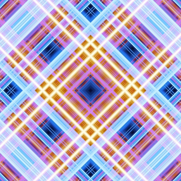 Seamless abstract Scottish patterns Patterns of rhombuses and lines Digital random patterns