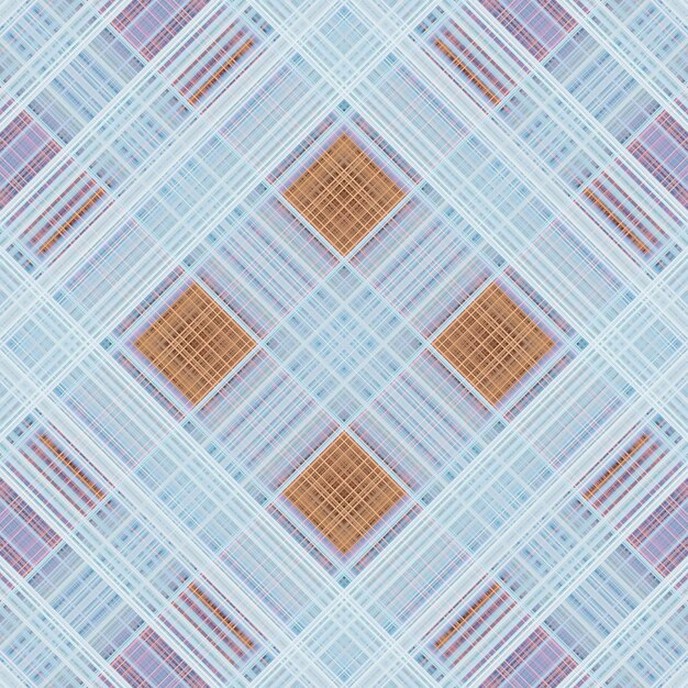 Seamless abstract Scottish patterns Patterns of rhombuses and lines Digital random patterns