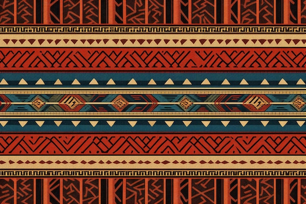 Seamless African pattern Ethnic ornament Tribal texture