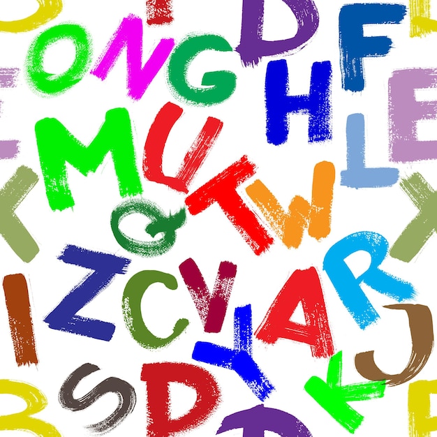 seamless alphabet