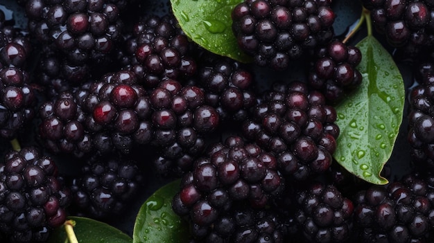 Seamless background of elderberry HD Background Wallpaper Desktop Wallpaper