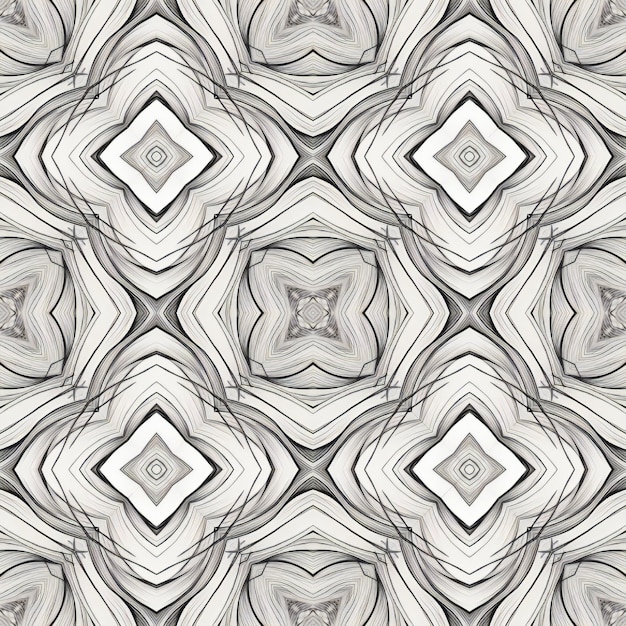 Seamless background pattern Abstract kaleidoscope symmetrical pattern