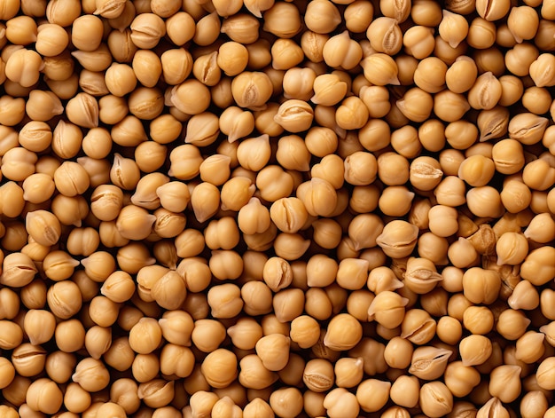 Seamless background pattern chickpea