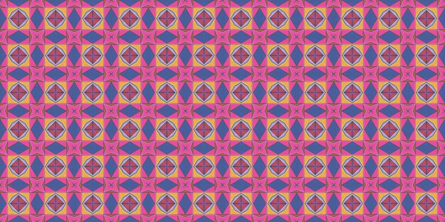 Seamless background with abstract geometric pattern Print Repeating background