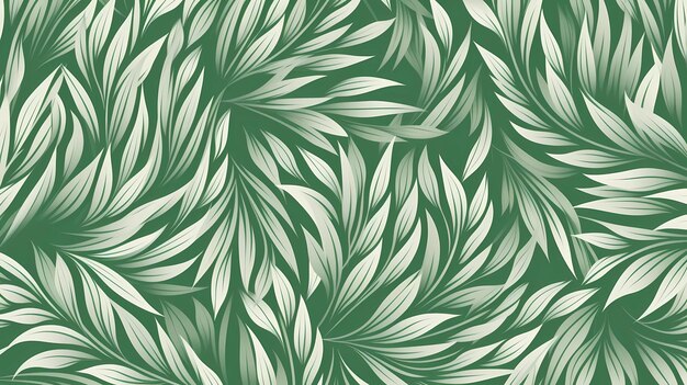 seamless background with coniferous branches pattern coniferous fir