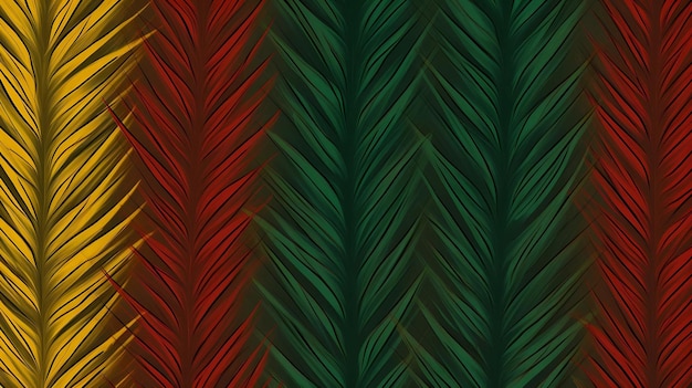 Foto sfondo senza cuciture con rami di conifere modello abete conifero
