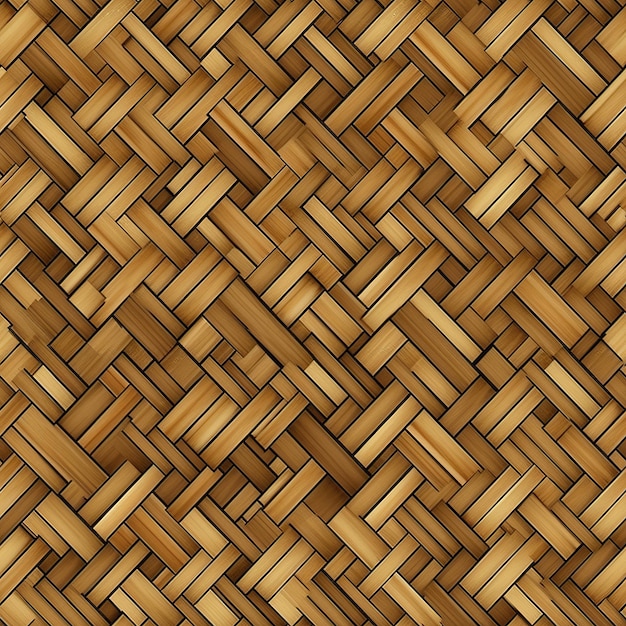 Seamless bamboo texture background generative ai