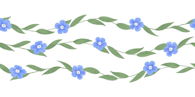 白い背景に手作りのデジタルイラスト