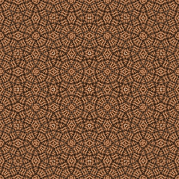 線の無縫編みパターン 四角い抽象パターン 織物の質感