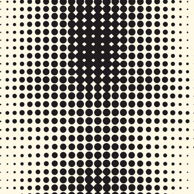 Photo seamless circle halftone pattern design