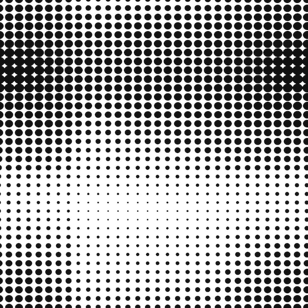 Photo seamless circle halftone pattern design