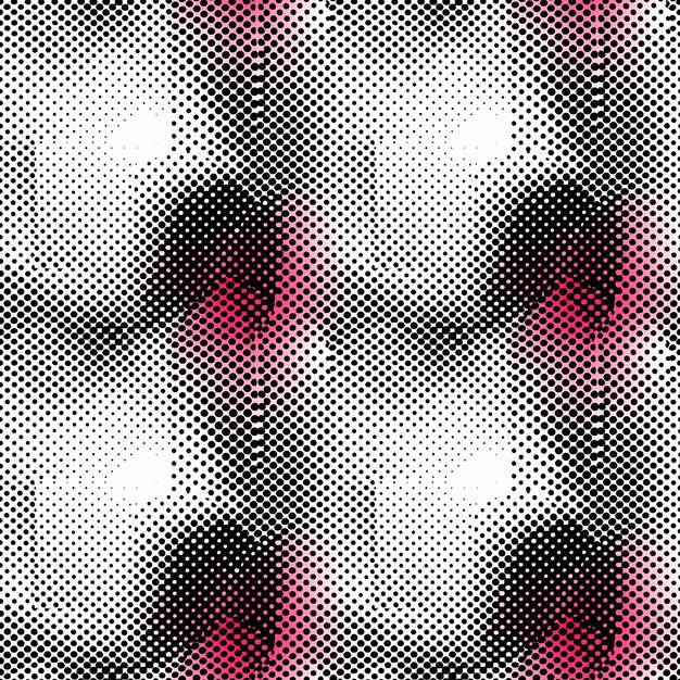 Photo seamless circle halftone pattern design