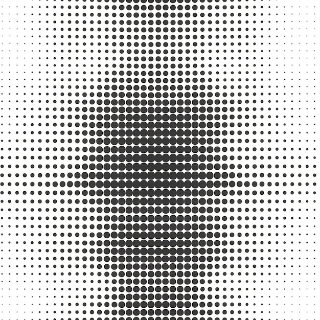 Photo seamless circle halftone pattern design