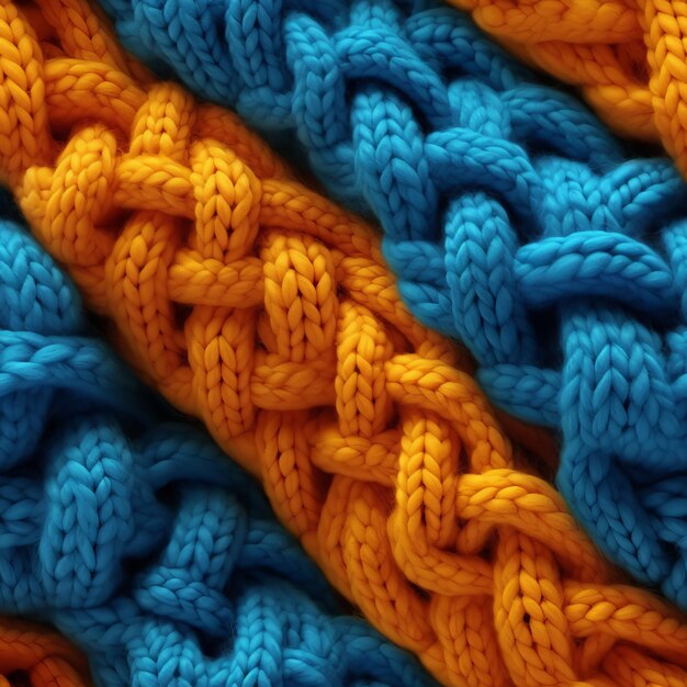 Seamless CloseUp of Knit Texture