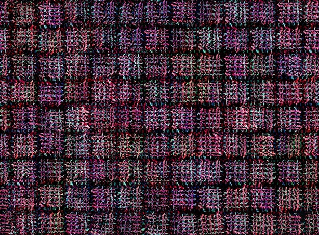 Seamless colorful square weave pattern. textile fabric design