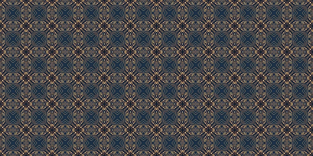 Seamless damask pattern Vintage wallpaper