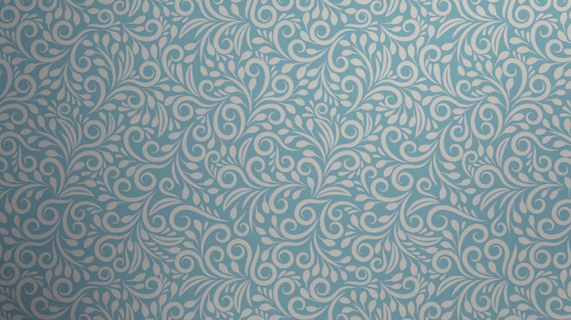 Photo seamless damask wallpaper pattern vintage background