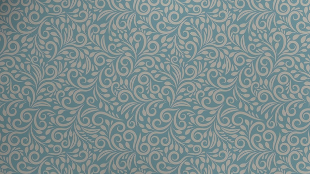 Photo seamless damask wallpaper pattern vintage style