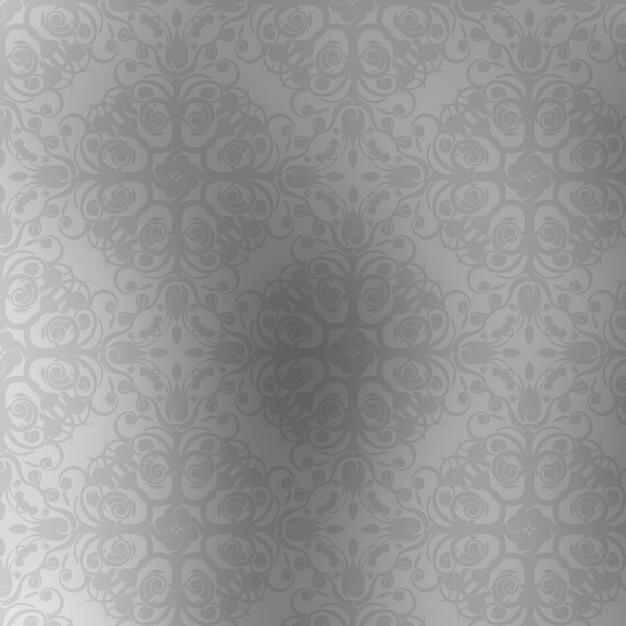 Seamless damask wallpaper pattern