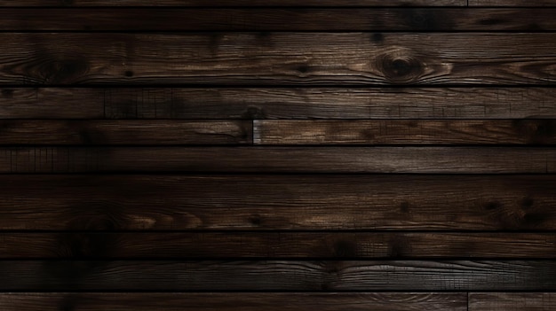 Seamless Dark Wood Background Texture