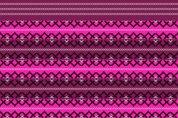 Photo seamless design pattern flower, ornament for fabric, striped geometric texture background.