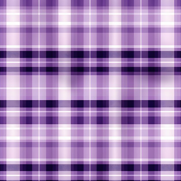 Seamless diagonal plaid tartan pattern in lavender color