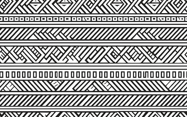 Photo seamless ethnic african pattern black and white coloring page